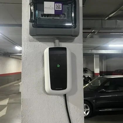 instalación punto de recarga en casa